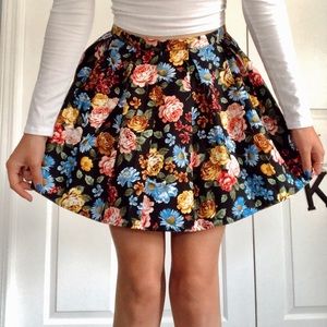 Floral skirt